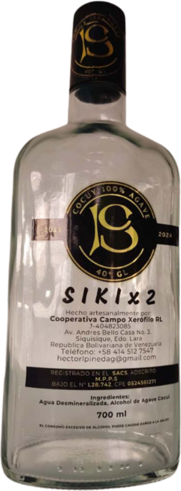 Cocuy 100% Agave Siki X 2 Joven