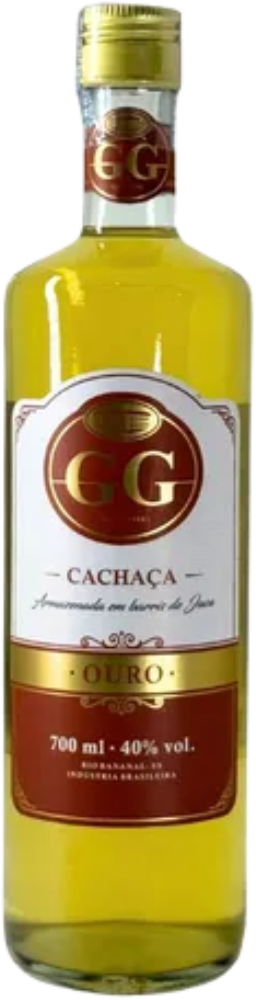 Cachaça GG Envelhecida em Tonel de Jaca 8 anos