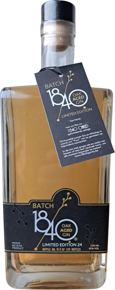 Batch 1840 Oak Aged Gin Limited Edition 2024