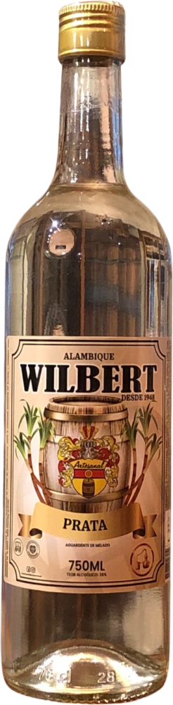 Aguardente de Melado Wilbert Prata
