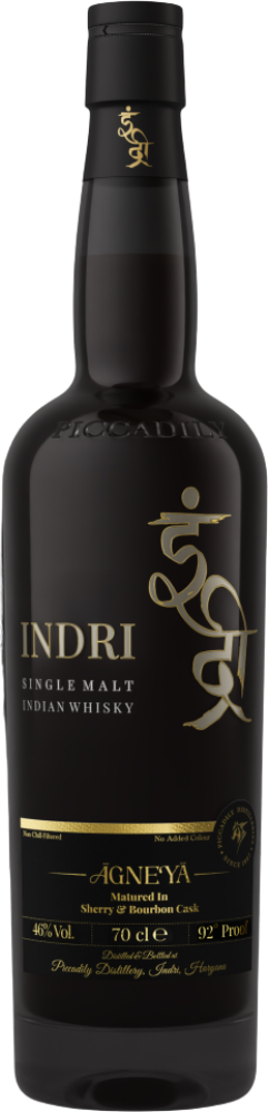 Indri Agneya Single Malt Indian Whisky