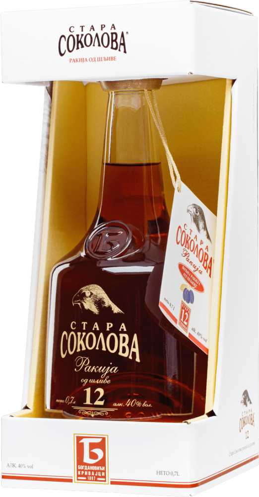 Stara Sokolva Plum Brendy 12