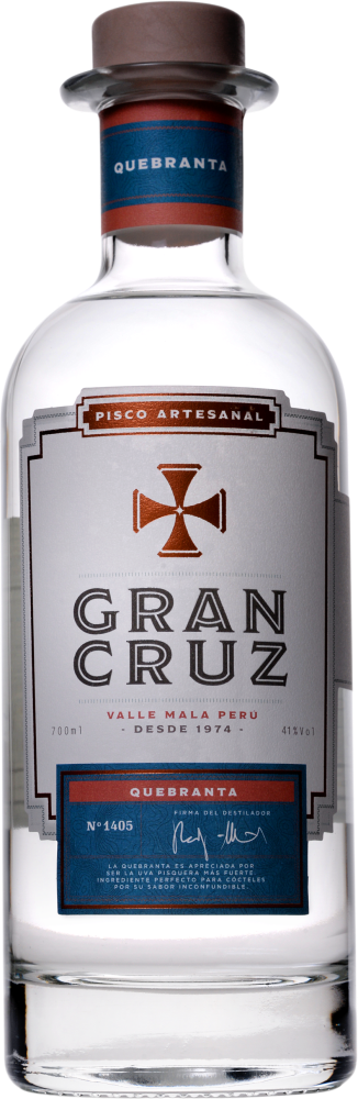 Pisco Gran Cruz Quebranta