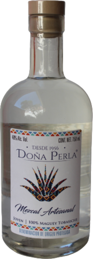 Mezcal Doña Perla joven