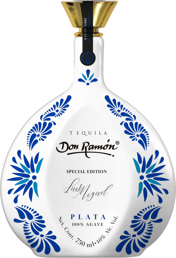 Tequila Don Ramón Special Edition Cerámica Plata