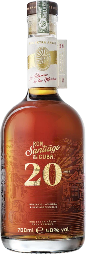 Ron Santiago de Cuba Extra Añejo Gran Reserva 20 years old