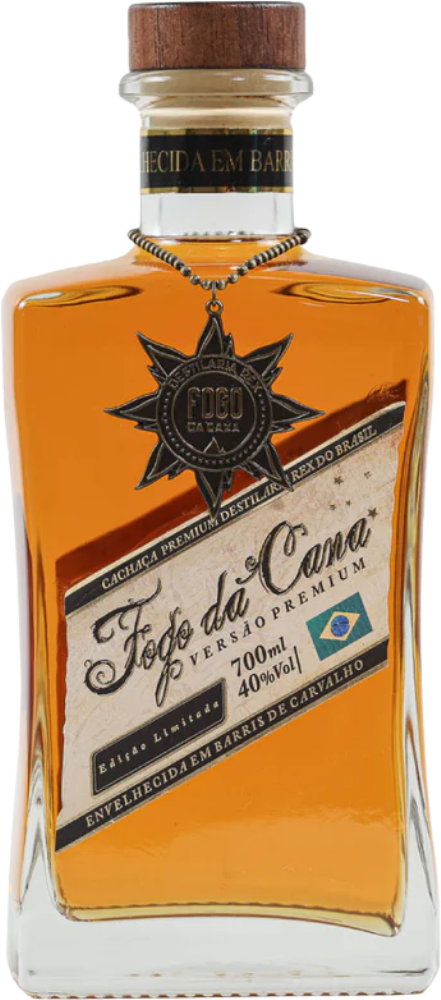 Cachaça Fogo da Cana Premium Carvalho Americano 2012