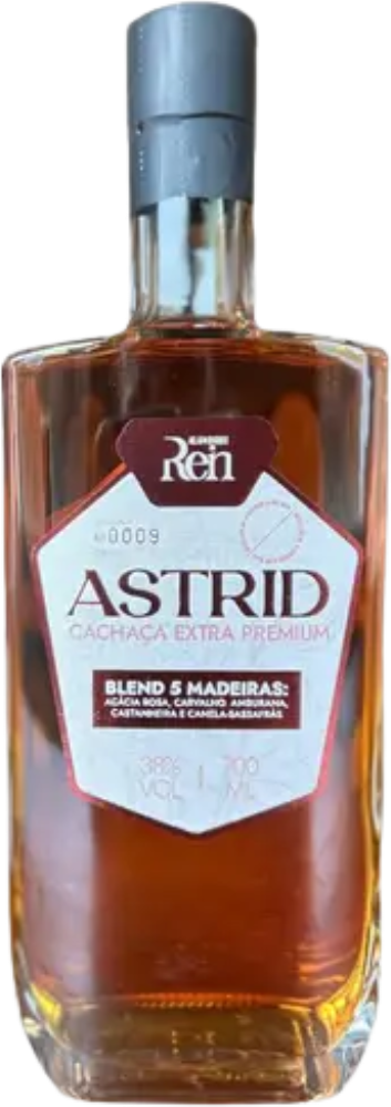 Astrid Cachaça Envelhecida Blend 5 Madeiras 2019