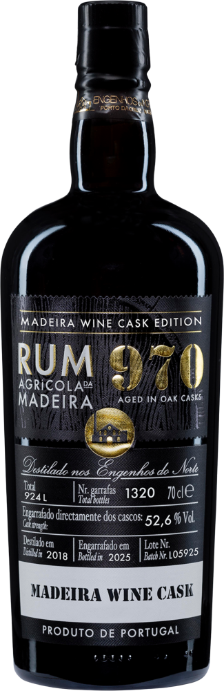 970 Rum Agricola Madeira Wine Cask Edition 2018