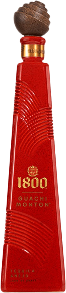 Tequla 1800 Añejo Guachimontón